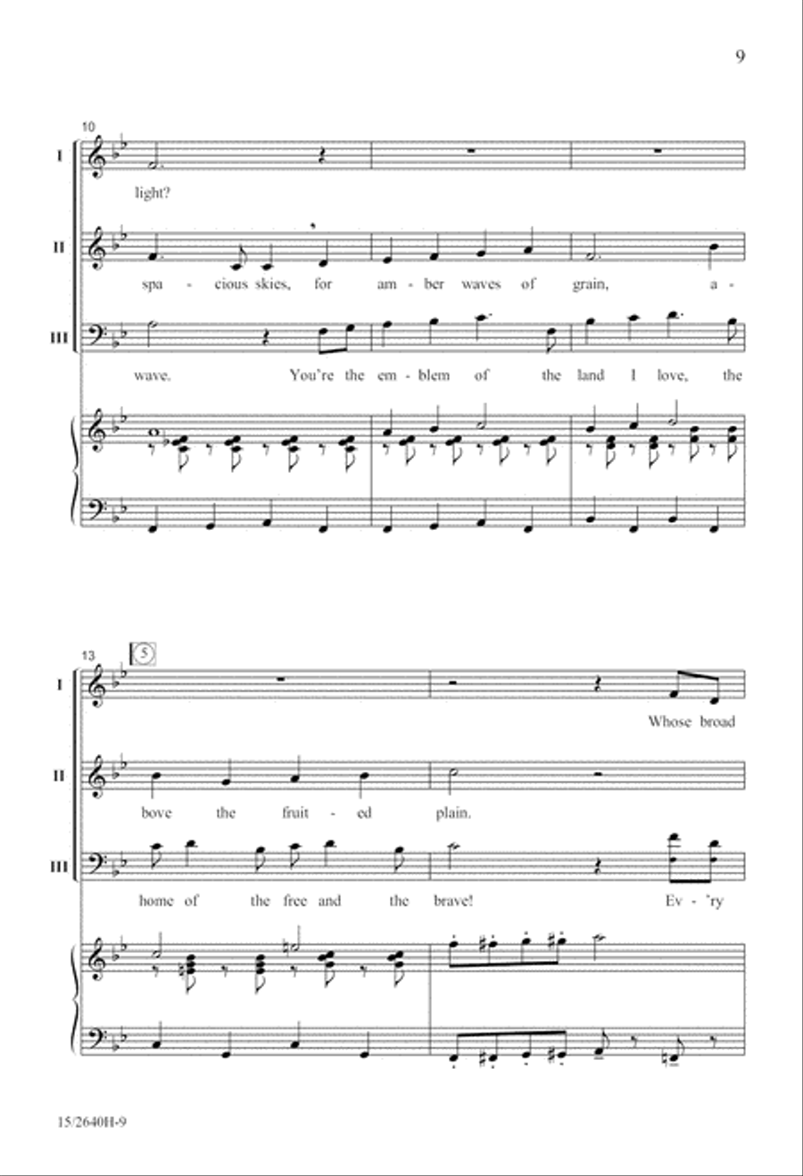Here's Two Cohan! Here's Two Cohan! 3-Part scores gallery preview page 10