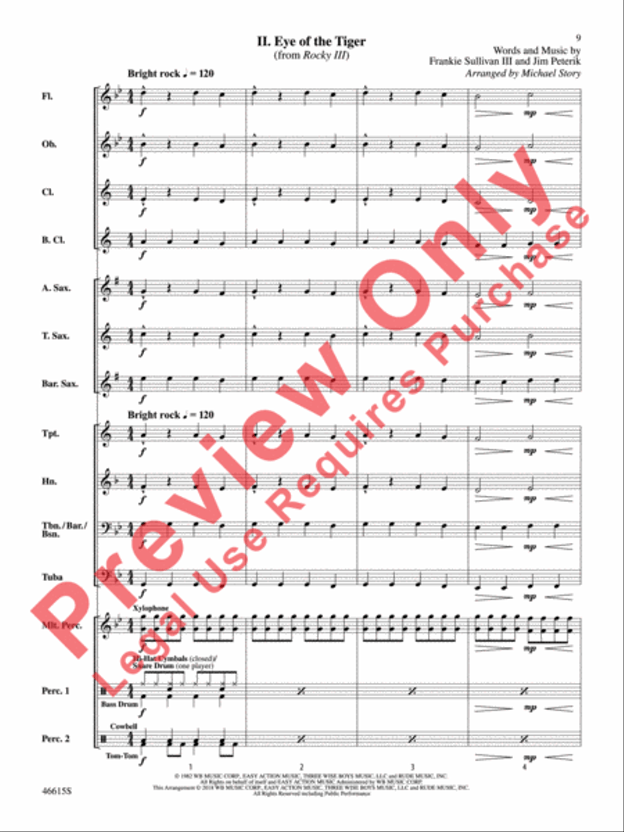 Short Cuts for Beginning Band -- Vol. 5 Concert Band scores gallery preview page 10