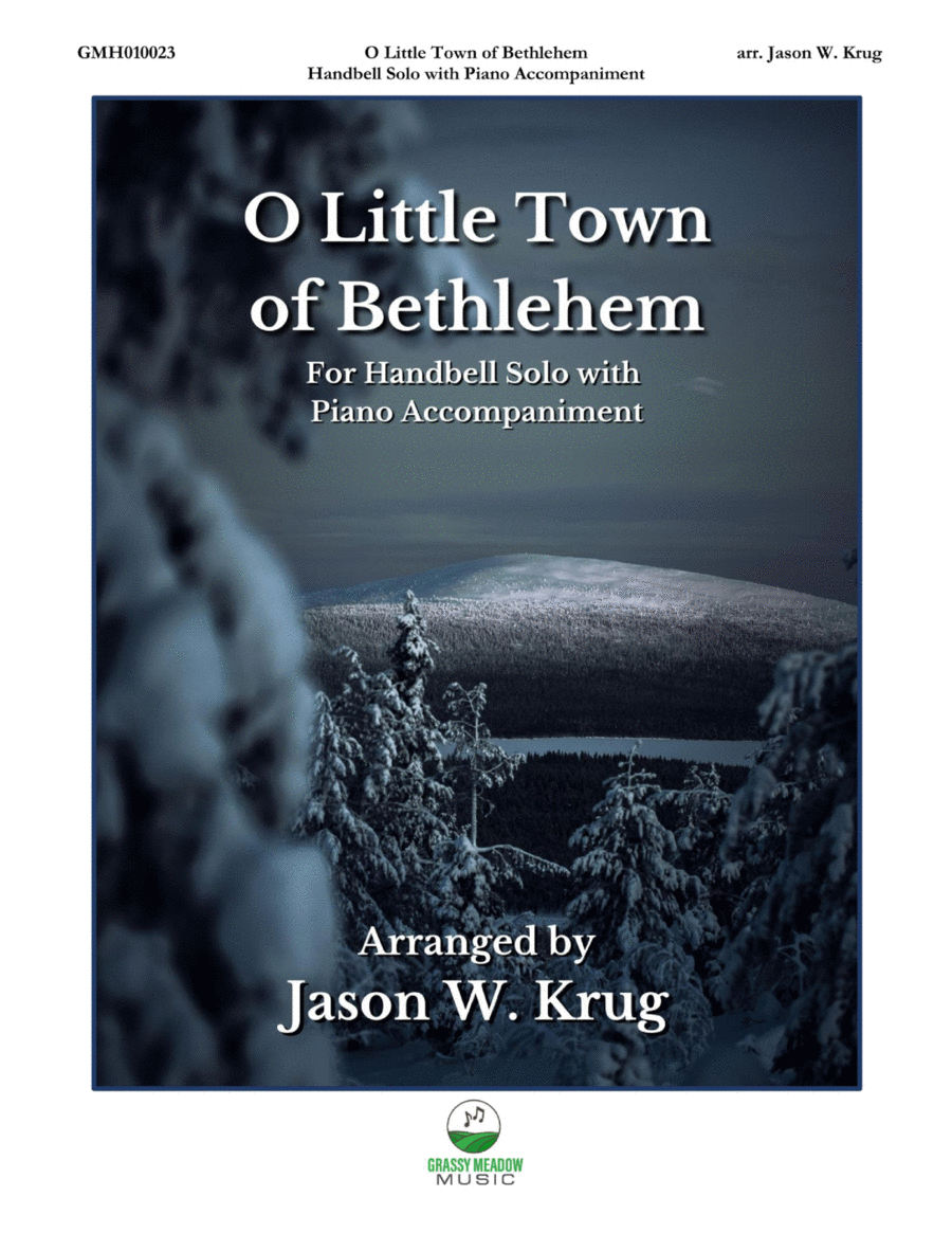 O Little Town of Bethlehem (for handbell solo with piano accompaniment) image number null
