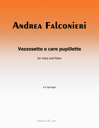 Vezzosette e care pupillette, by Andrea Falconieri, in E flat Major