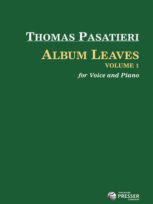 Book cover for Album Leaves, Vol. 1