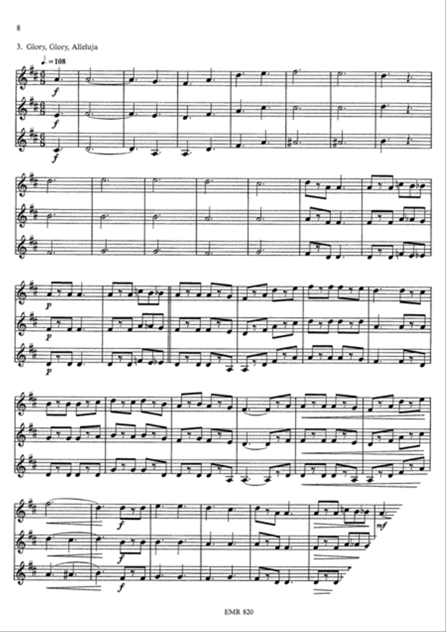 Golden Hits Euphonium Trio scores gallery preview page 6