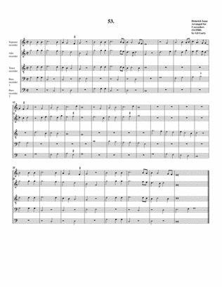 Instrumental quintet no.53 (no title) (arrangement for 3 recorders)