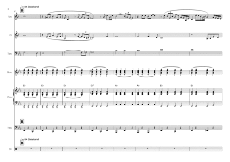 West End Blues Trombone scores gallery preview page 2