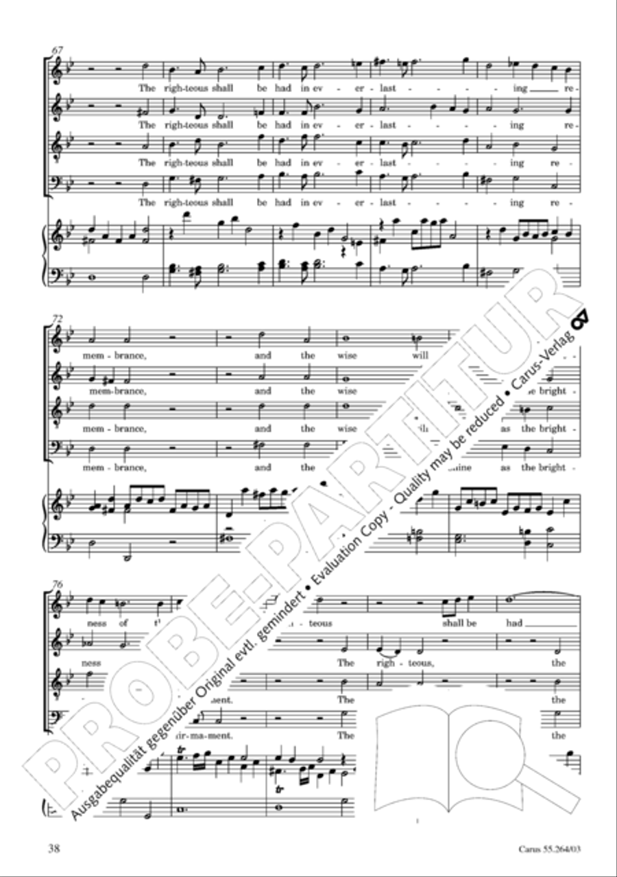 Israel in Egypt - Part I Israel in Egypt - Part I 4-Part scores gallery preview page 43