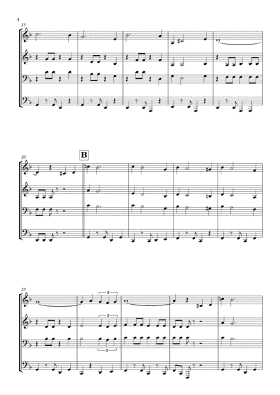 From Russia With Love Brass Ensemble scores gallery preview page 4
