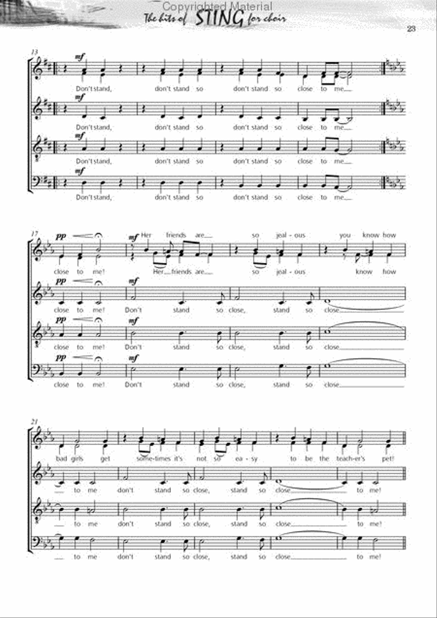 Fields of Gold SSATB scores gallery preview page 13