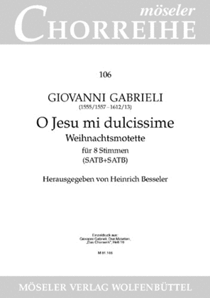 Book cover for O Jesu mi dulcissime