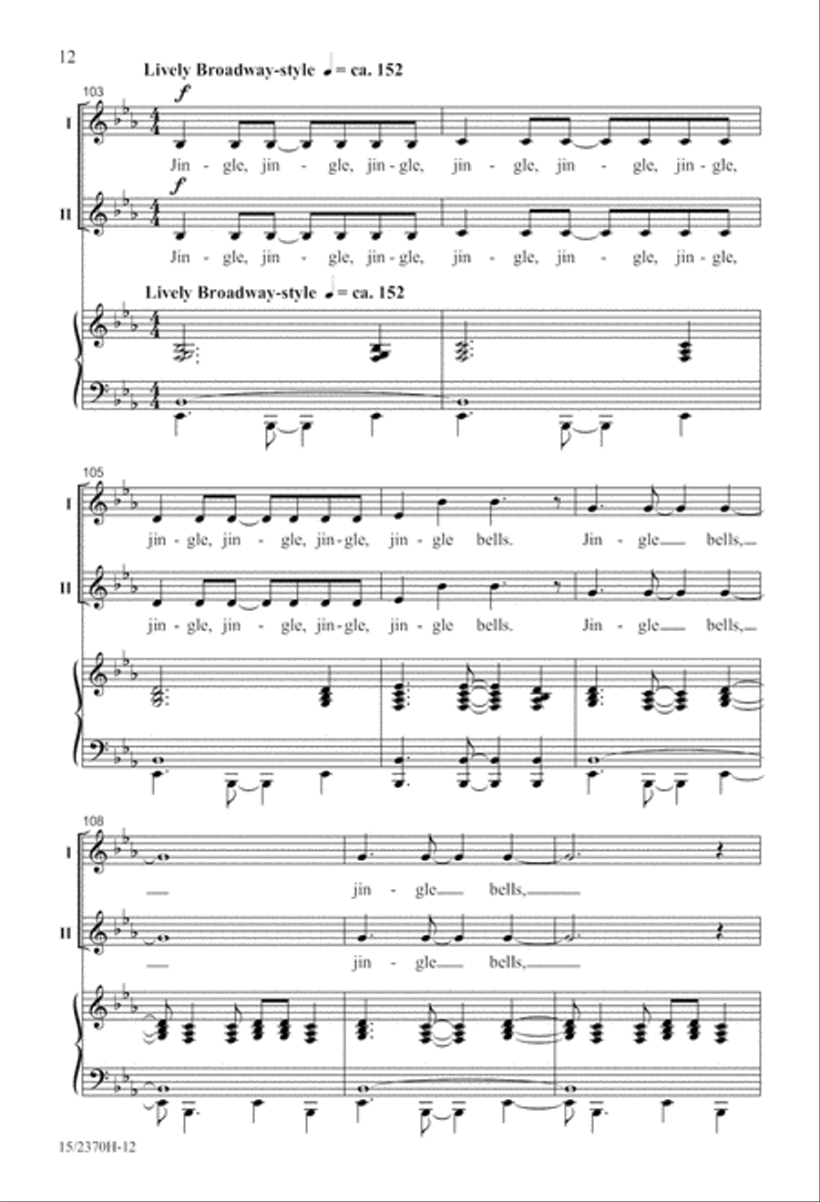 A Family Christmas Spectacular 2-Part scores gallery preview page 13