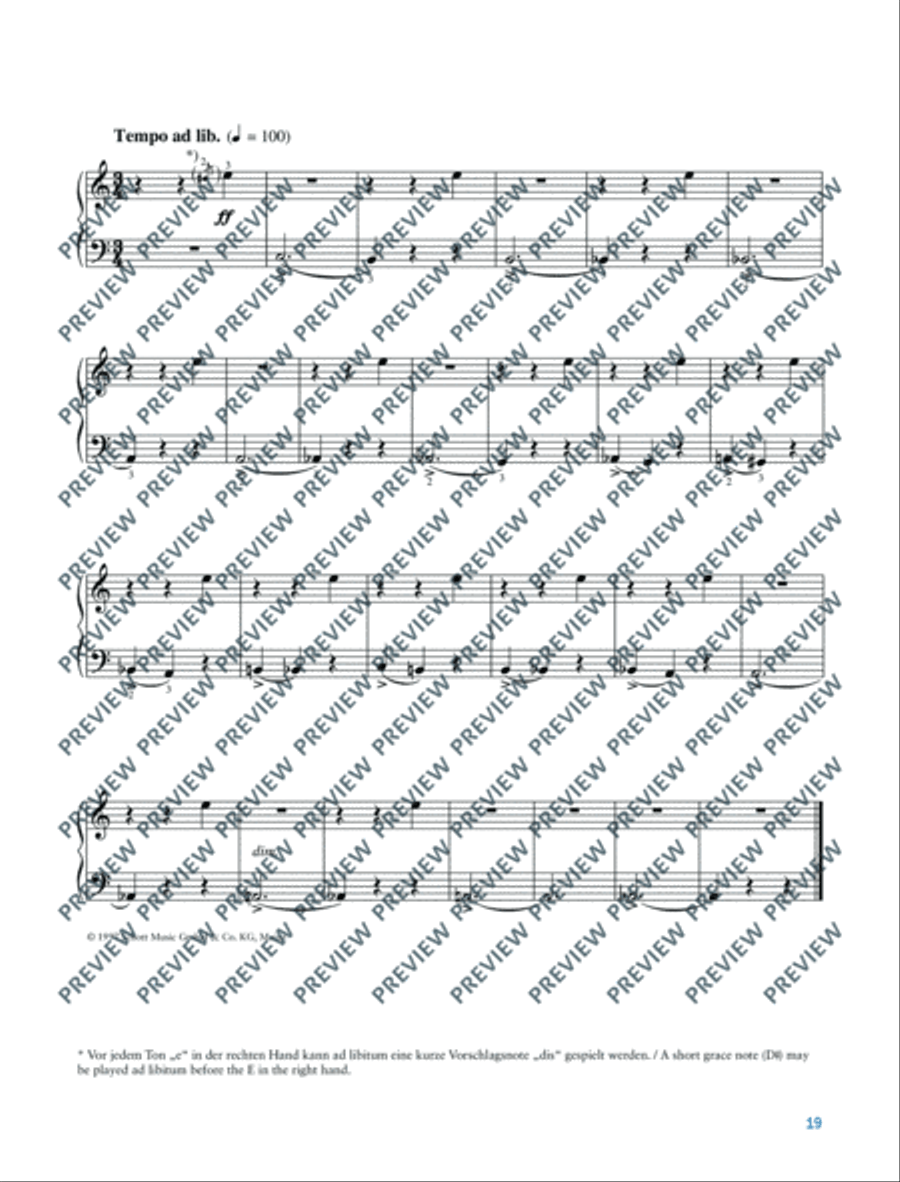 The Carnival of the Animals Piano Solo scores gallery preview page 20