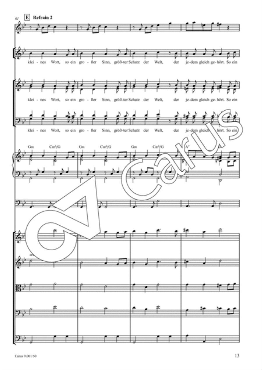 Friedenslied Friedenslied 4-Part scores gallery preview page 14
