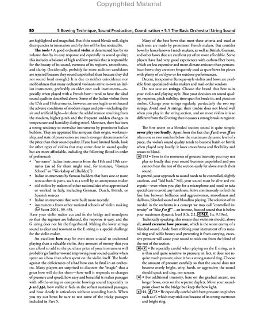 The Orchestral Violinist's Companion, Volumes 1 + 2 Violin scores gallery preview page 11