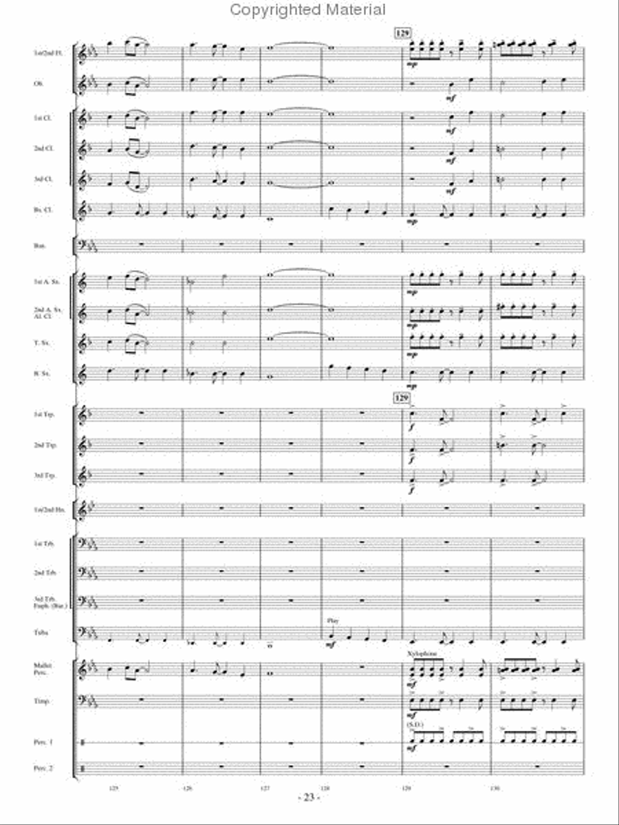 From Heartland to Heaven From Heartland to Heaven Concert Band scores gallery preview page 22