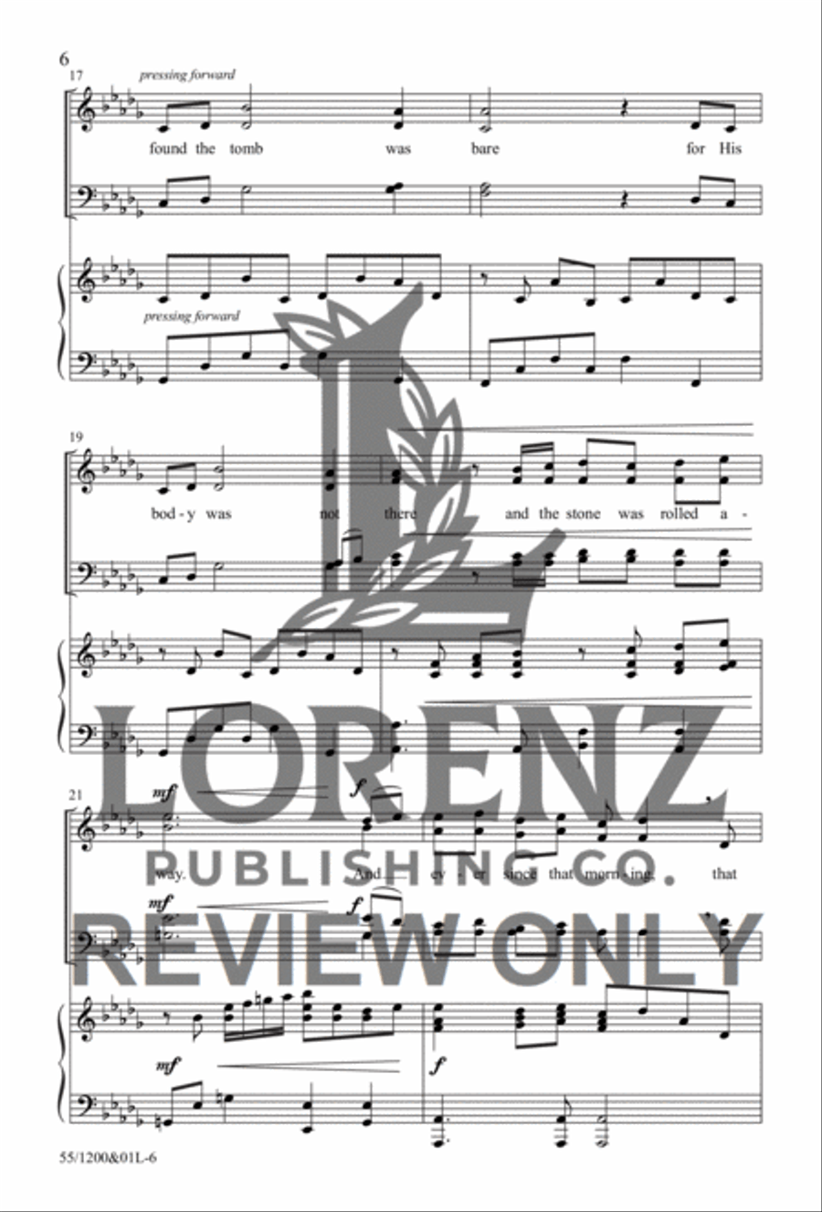 Once Upon a Morning Once Upon a Morning 4-Part scores gallery preview page 4