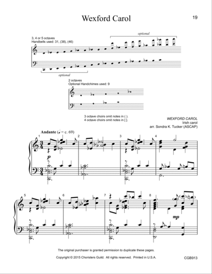 Christmas Near and Far (3-5 octaves) 5-Octaves scores gallery preview page 7