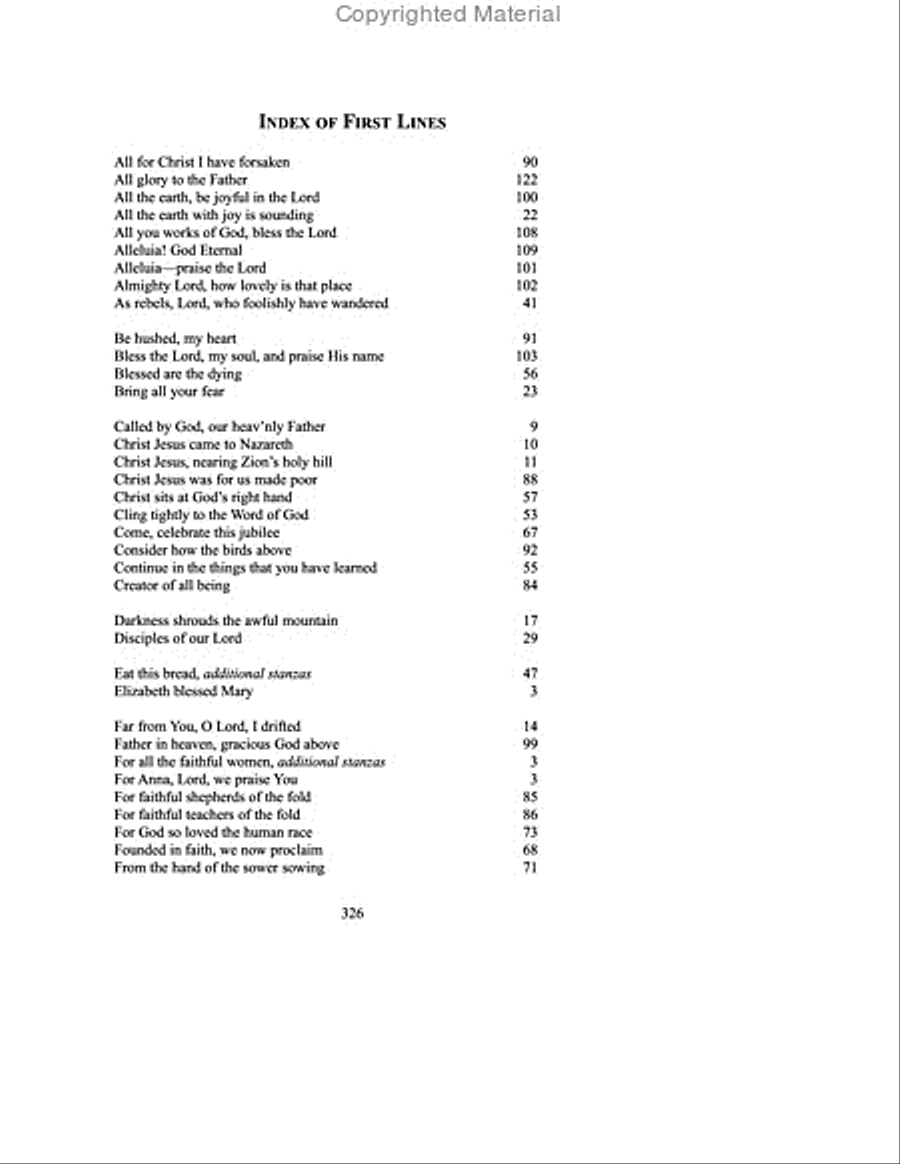 O Sing of Christ: The Hymns of Stephen P. Starke, Volume 1 Hymn Anthems scores gallery preview page 44