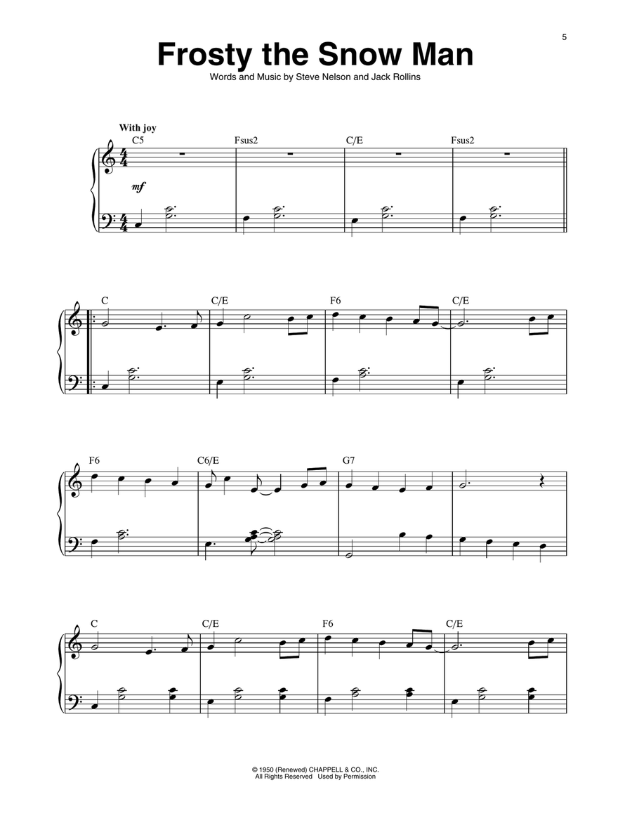 Frosty The Snow Man (arr. Maeve Gilchrist) Harp scores gallery preview page 1