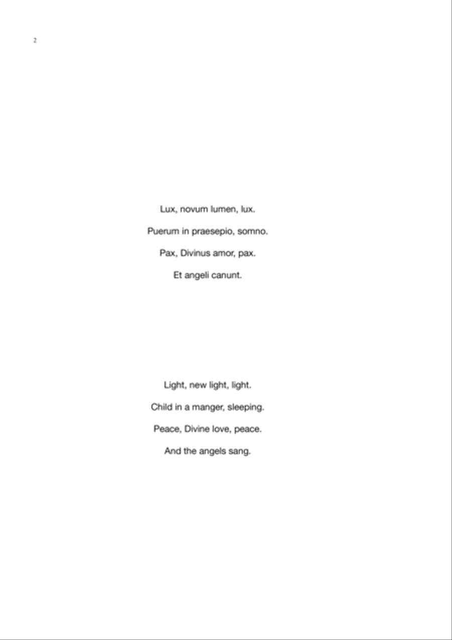 Novum lumen 4-Part scores gallery preview page 2