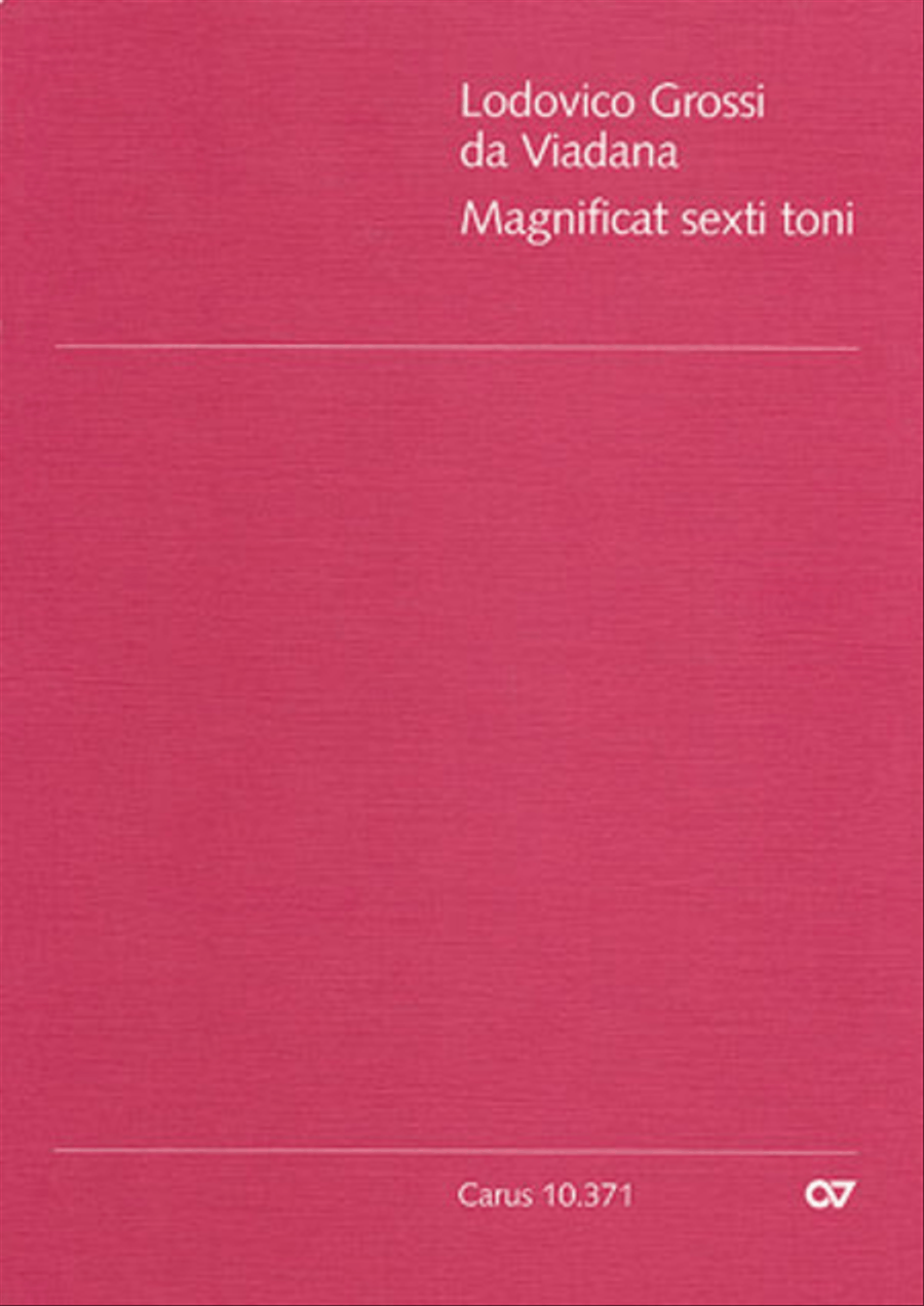Magnificat sexti toni SATTB scores gallery preview page 1