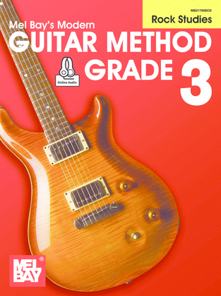 Book cover for Modern Guitar Method Grade 3, Rock Studies