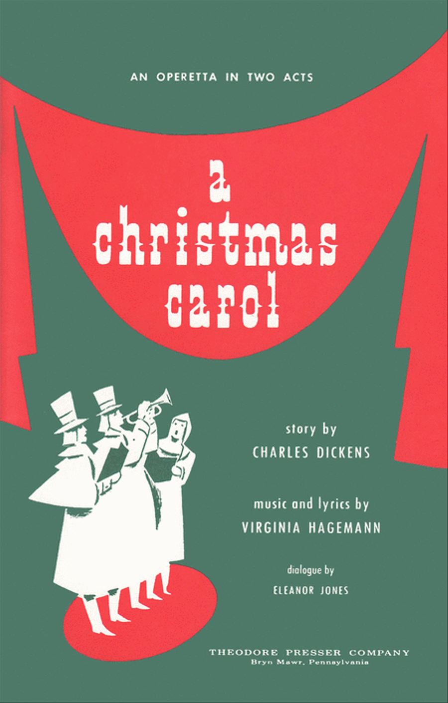 A Christmas Carol Choir scores gallery preview page 1