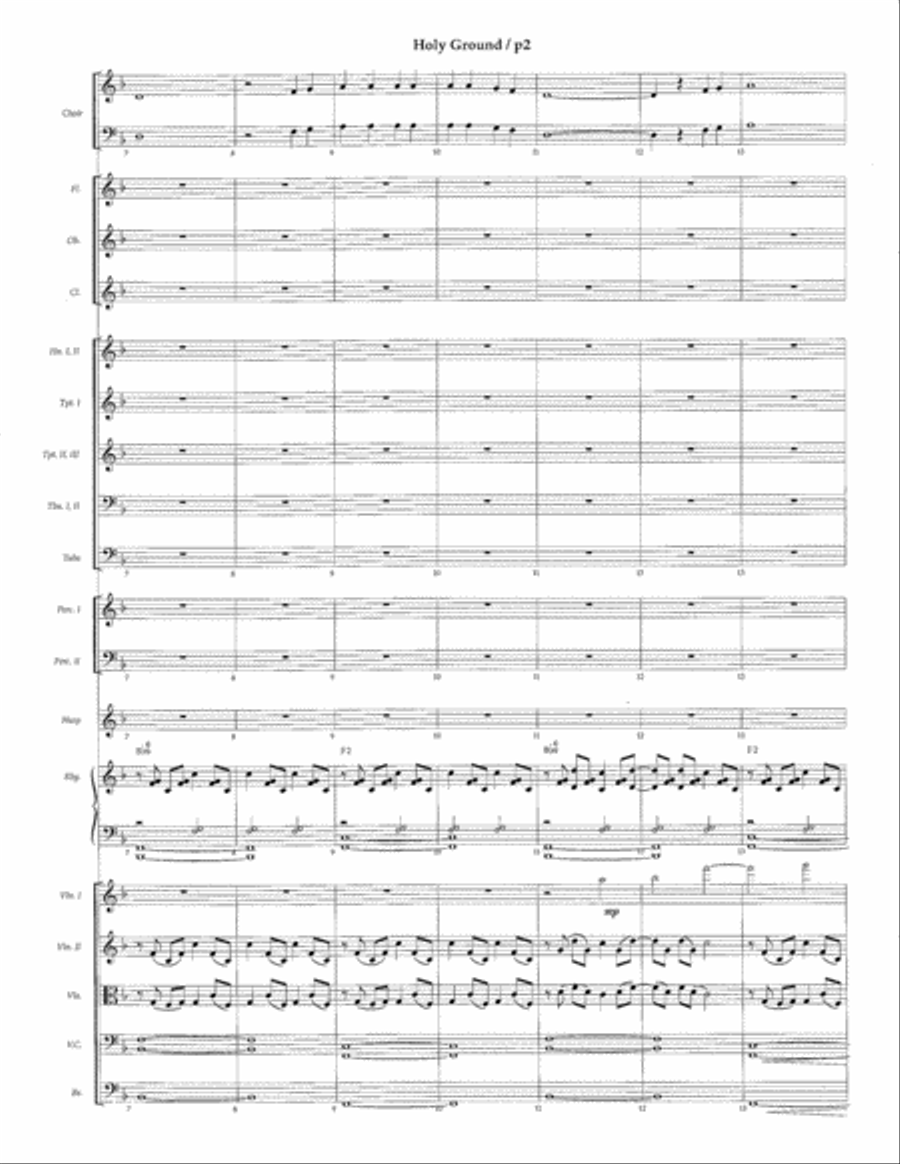 Holy Ground Holy Ground Choir scores gallery preview page 2