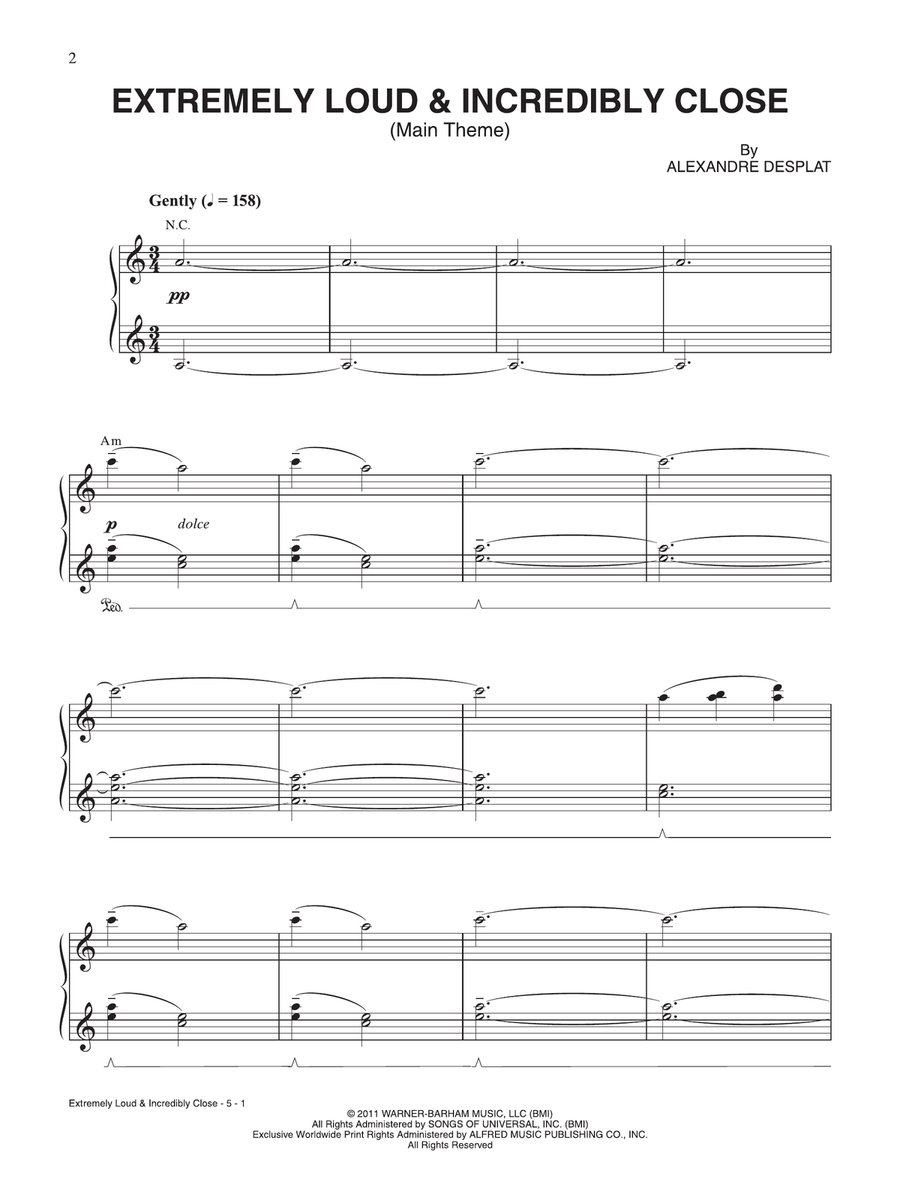 Extremely Loud and Incredibly Close (Main Theme)