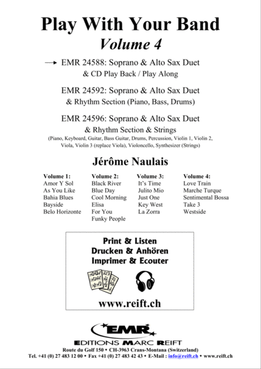 Play With Your Band Volume 4 Woodwind Ensemble scores gallery preview page 2