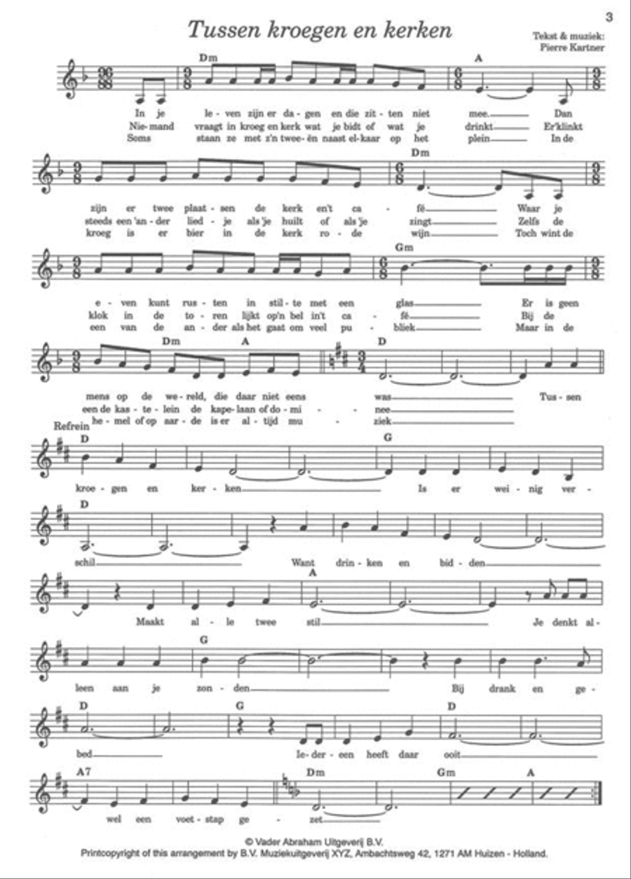 30 Jaar Vader Abraham Songbook Piano, Vocal, Guitar scores gallery preview page 2