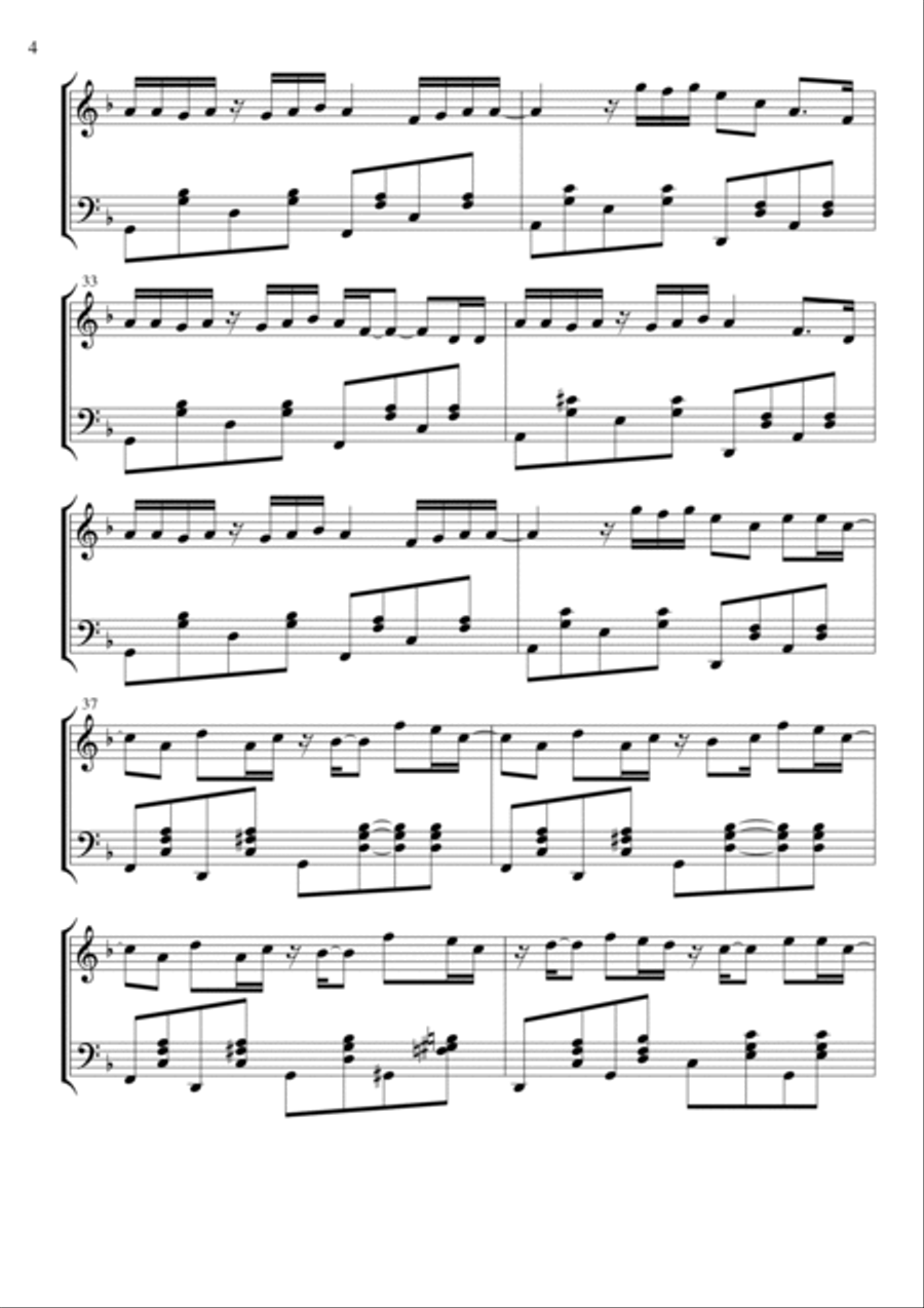 Alastor S Game Alastor S Game Piano Solo scores gallery preview page 4