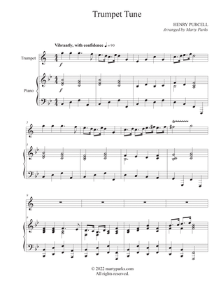 Book cover for Trumpet Tune (Trumpet-Piano)
