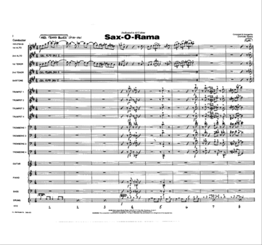 Sax-O-Rama Sax-O-Rama Jazz Ensemble scores gallery preview page 2