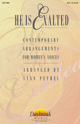 Book cover for He Is Exalted (Collection)