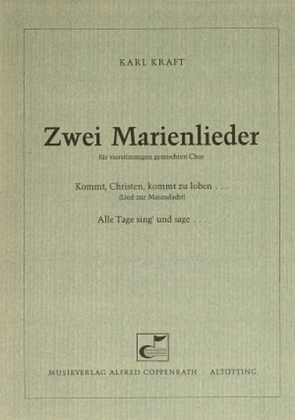 Book cover for Kraft: Zwei Marienlieder