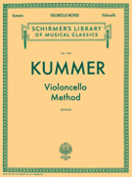F. A. Kummer: Violoncello Method
