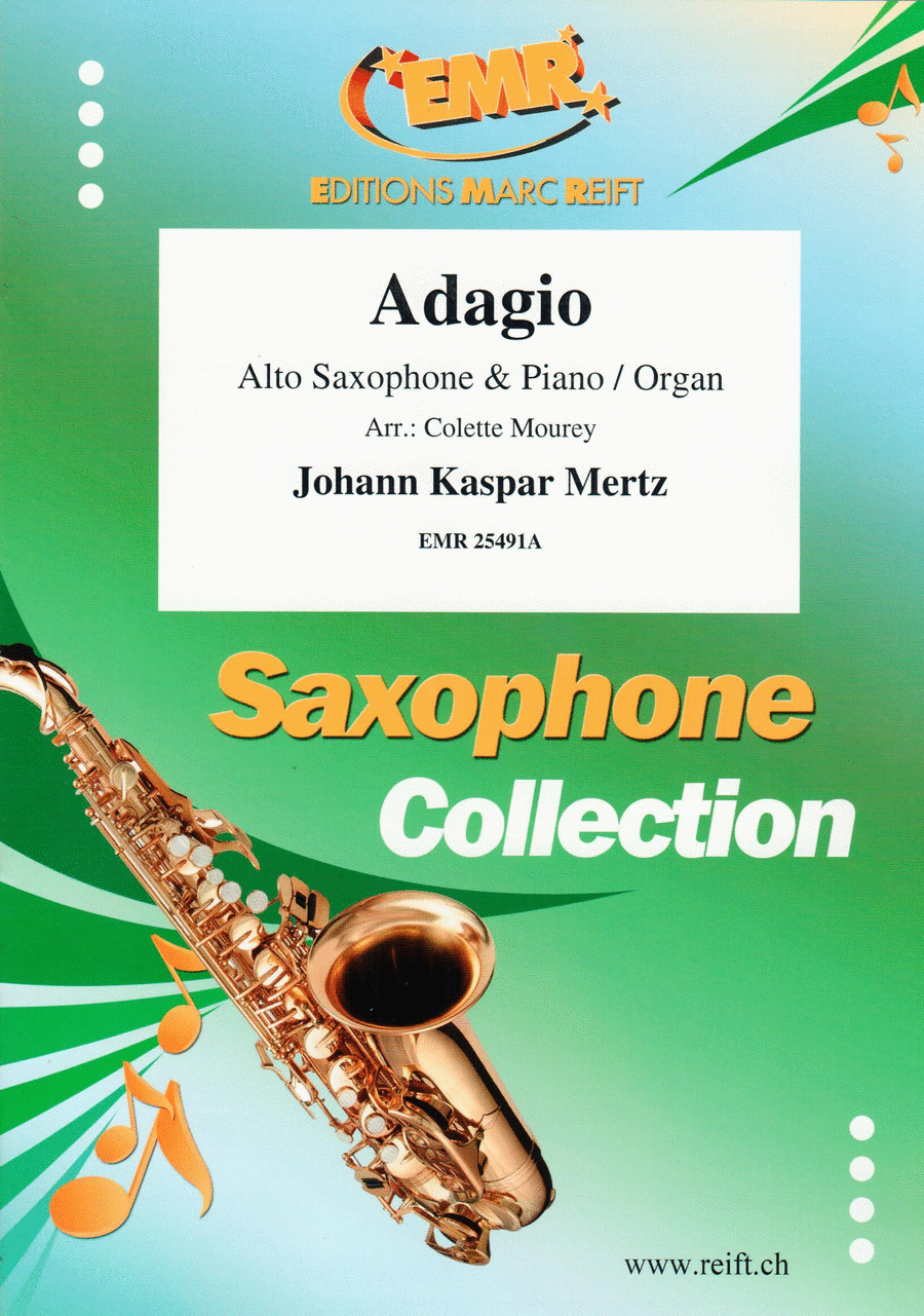 Adagio Adagio Alto Saxophone scores gallery preview page 1
