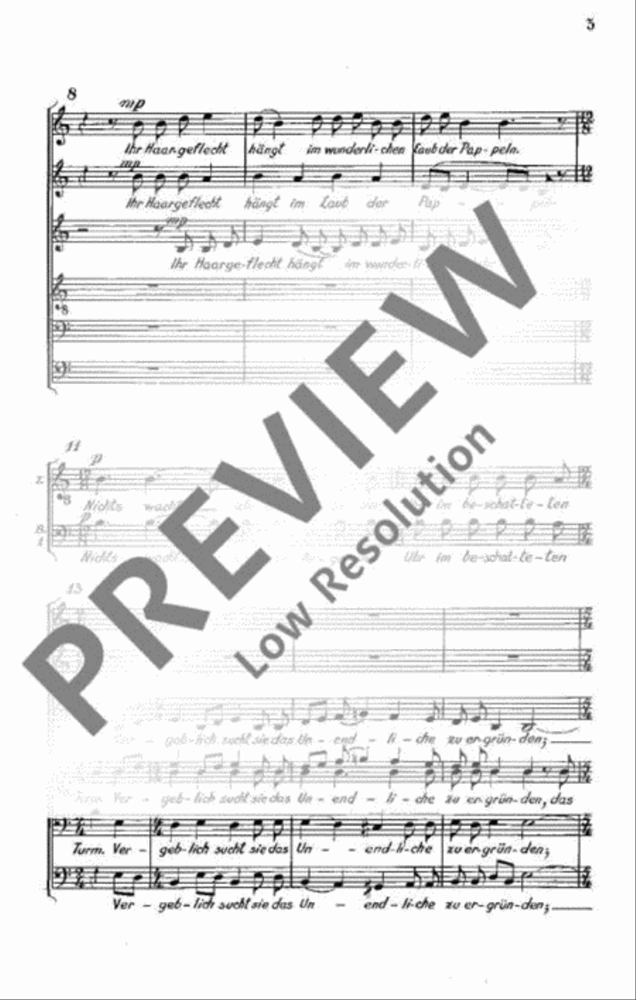 Südamerikanische Gesänge Mixed Choir scores gallery preview page 4