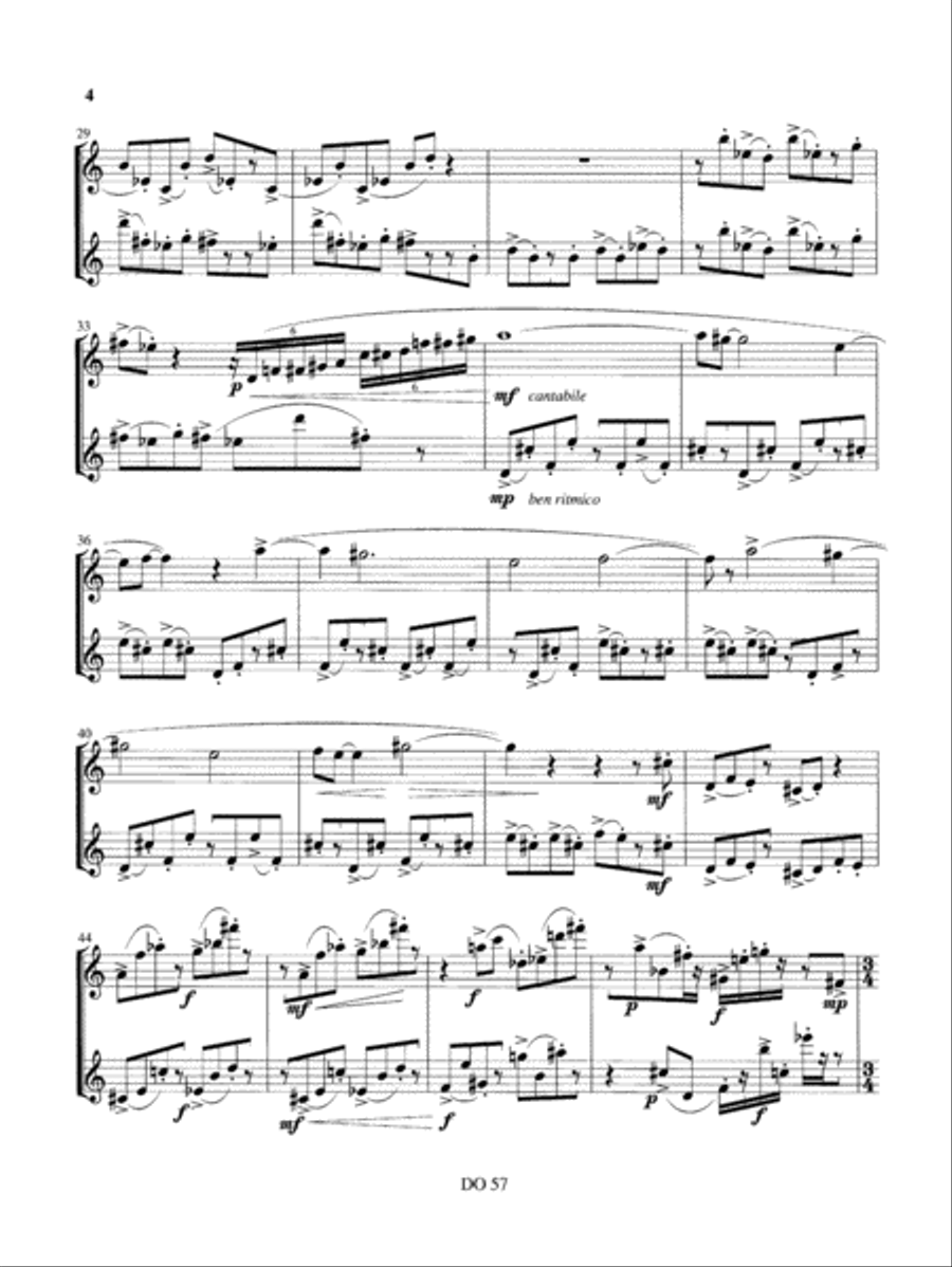 Duolet Flute Duet scores gallery preview page 4