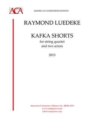 Book cover for [Luedeke] Kafka Shorts