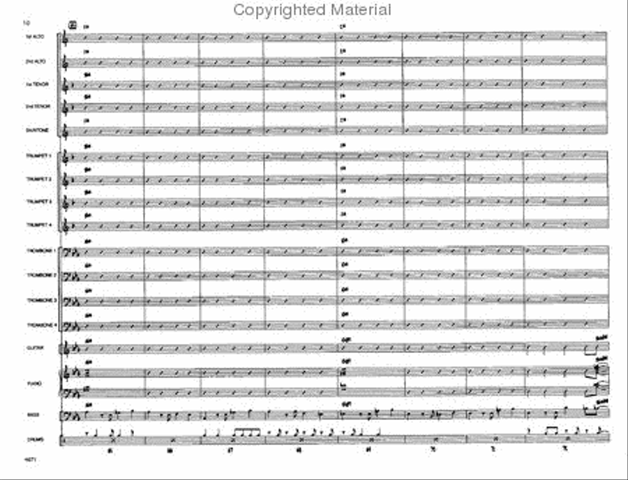 Big Al's Boogie Jazz Ensemble scores gallery preview page 10
