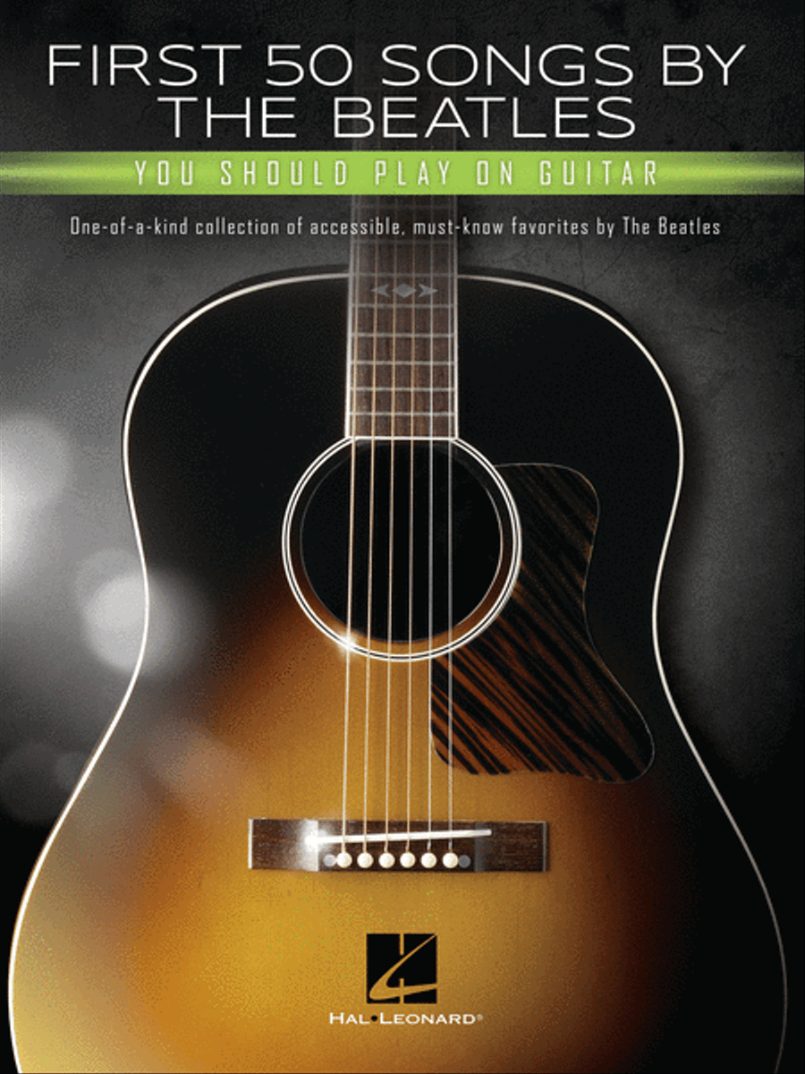 First 50 Songs by the Beatles You Should Play on Guitar Electric Guitar scores gallery preview page 1