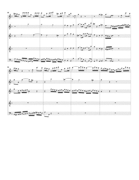 Aria: Ombre pallide from Alcina (arrangement for 5 recorders)