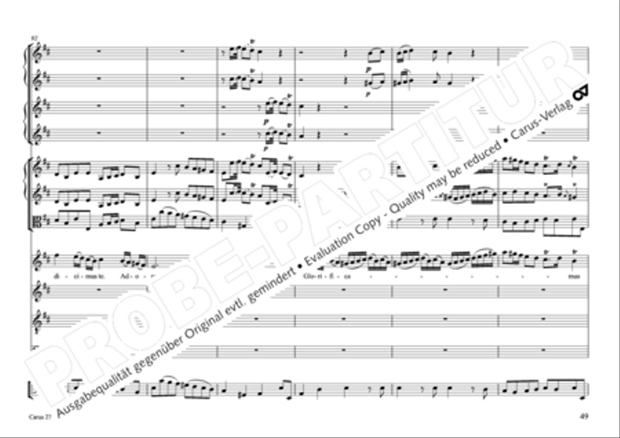 Messa per il Santissimo Natale 4-Part scores gallery preview page 40