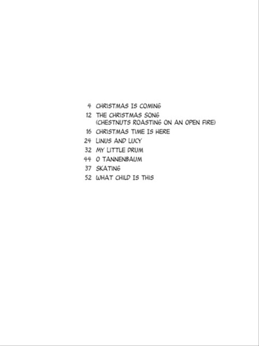 A Charlie Brown Christmas Piano scores gallery preview page 2