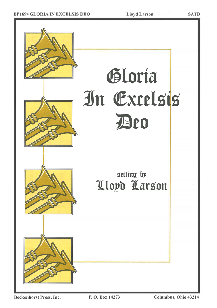 Gloria In Excelsis Deo 4-Part scores gallery preview page 1