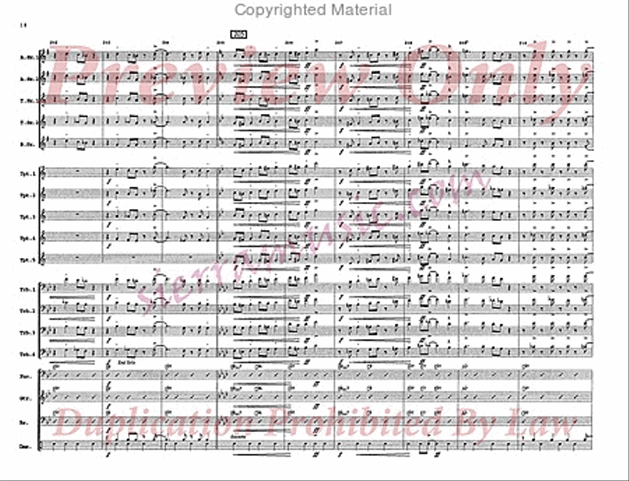 Plain Brown Wrapper Big Band scores gallery preview page 19