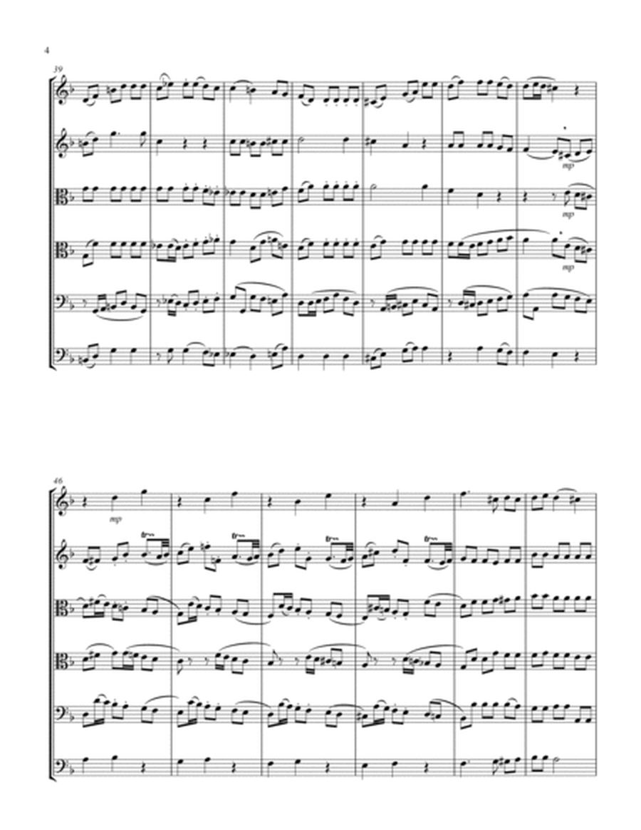 Recordare (from "Requiem") (F) (String Sextet - 2 Violins, 2 Violas, 1 Cello, 1 Bass)