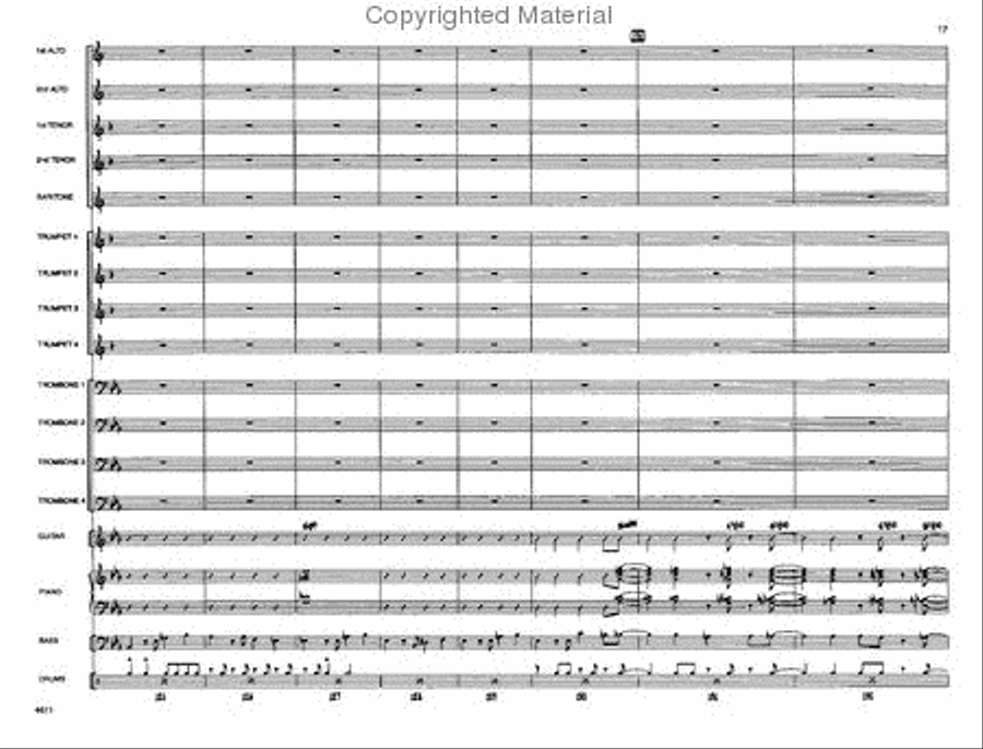 Big Al's Boogie Jazz Ensemble scores gallery preview page 17