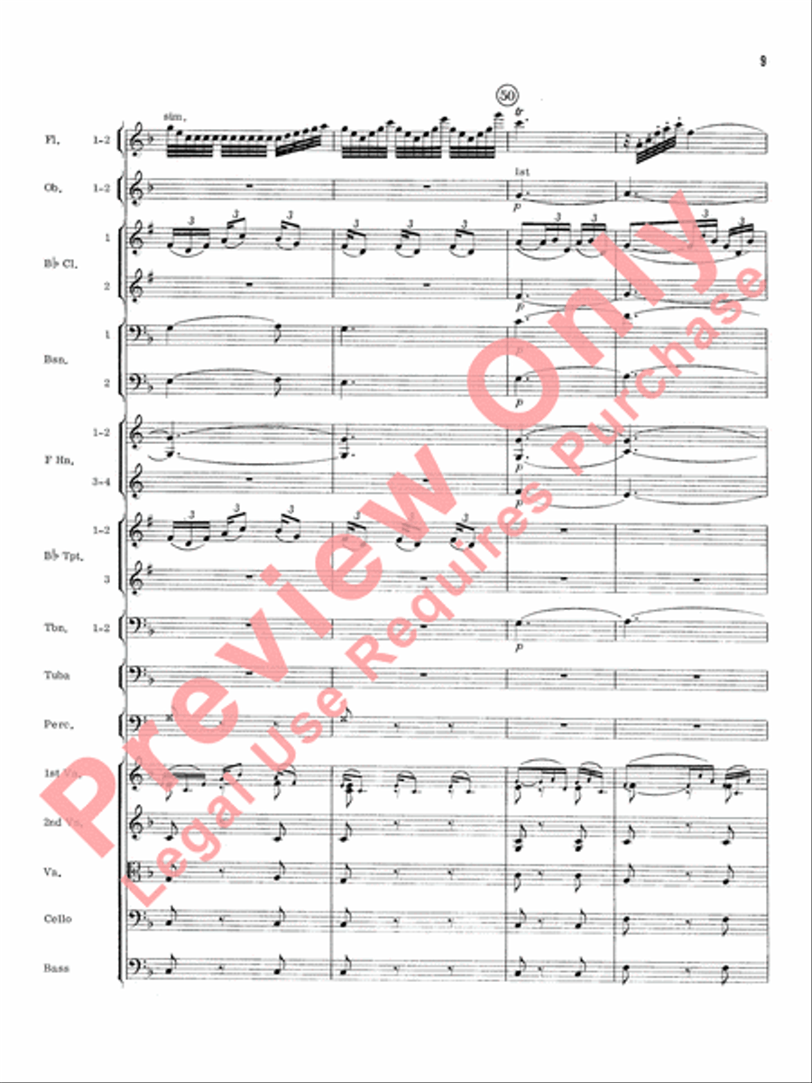 William Tell Overture Full Orchestra scores gallery preview page 12