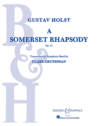 Book cover for A Somerset Rhapsody, Op. 21